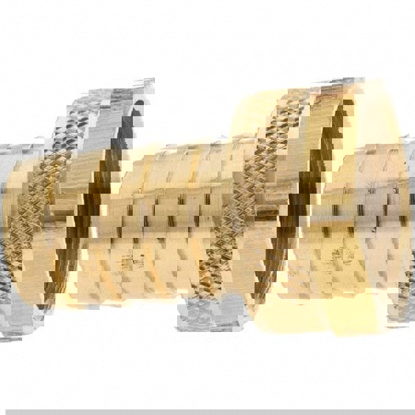 Garden Hose Coupler: Standard Shank Male/Female Set, 3/4 x 3/4